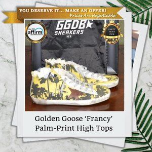 Golden Goose 40 'Francy' Hightop Sneakers